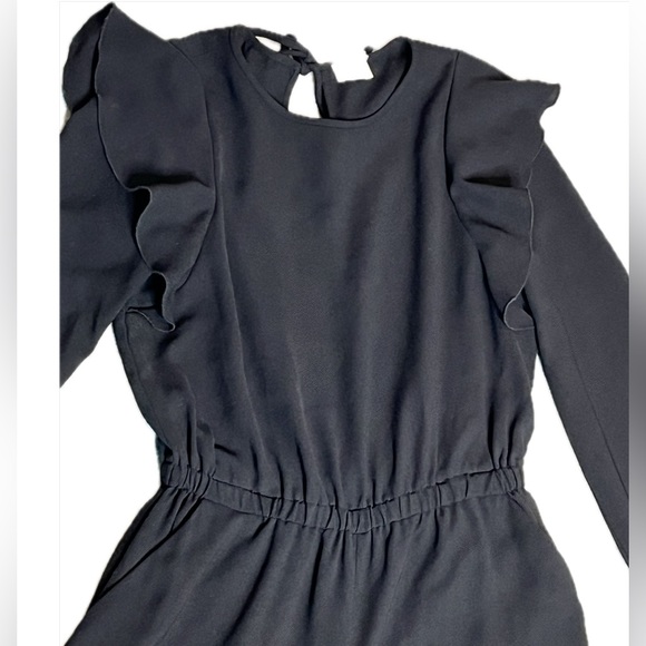 Aritzia Pants - Aritzia Wilfred Fleurette Long Sleeve Jumpsuit Black Size XS